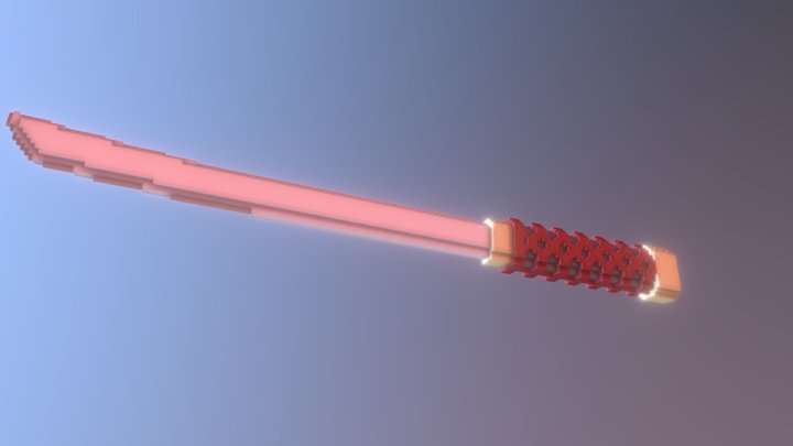 Stain Sword (84-bit) 3D Model