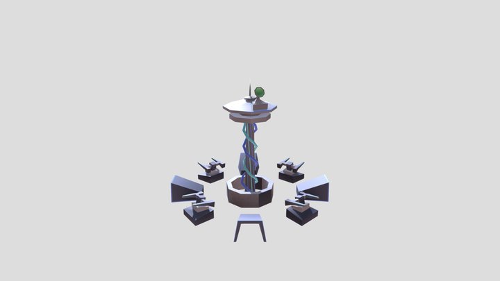 command_tower_model 3D Model