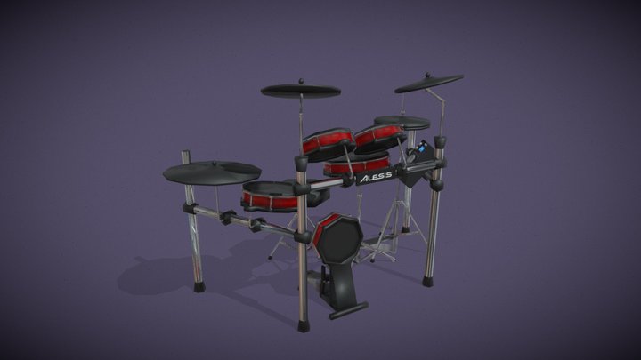 LJAS - Alesis Crimson Mesh Kit 3D Model