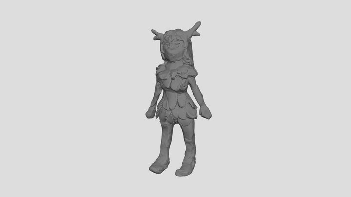 Game Art - Year 1 - Fay 3D Model