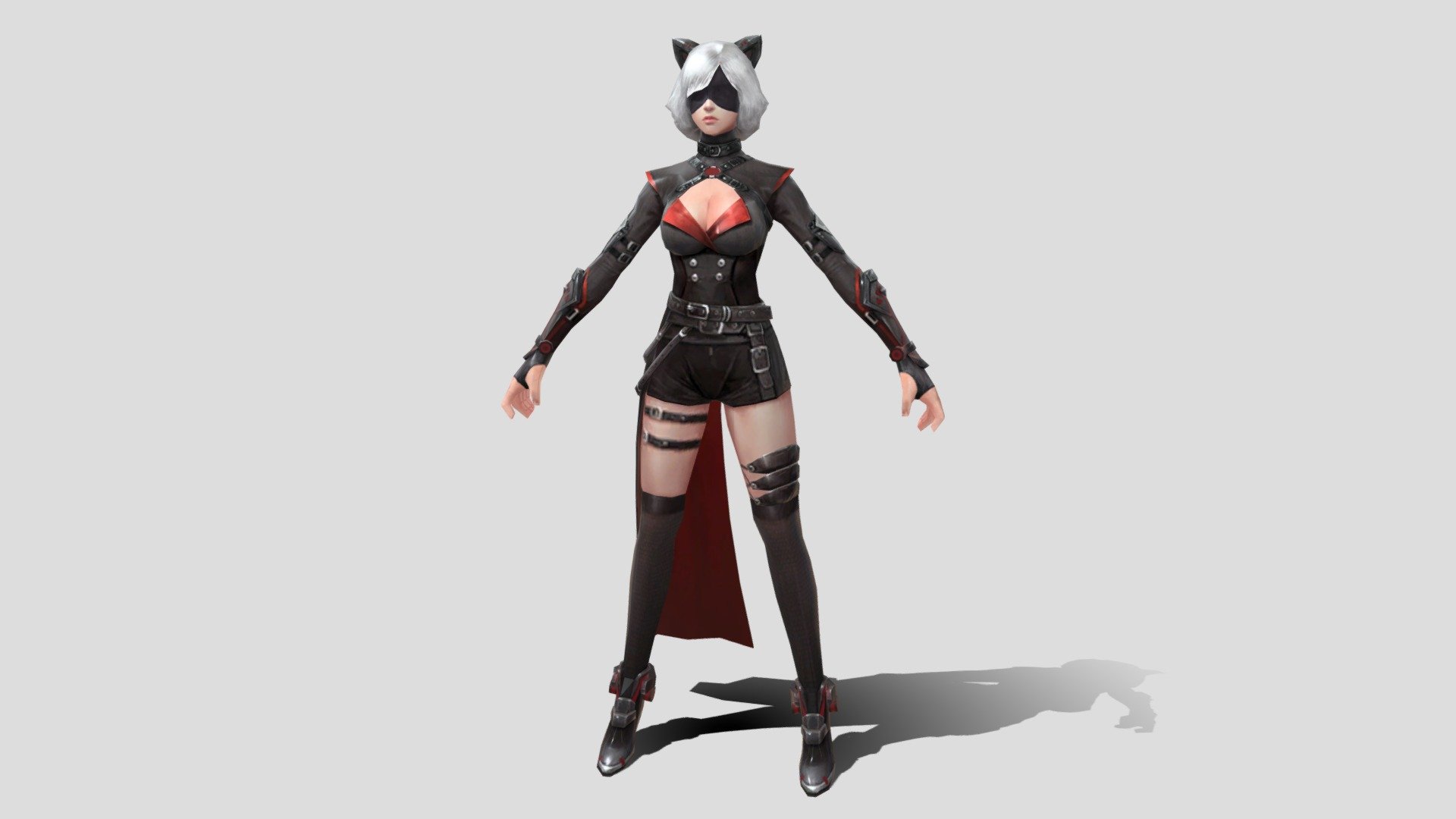 [EX] Model Girl Black