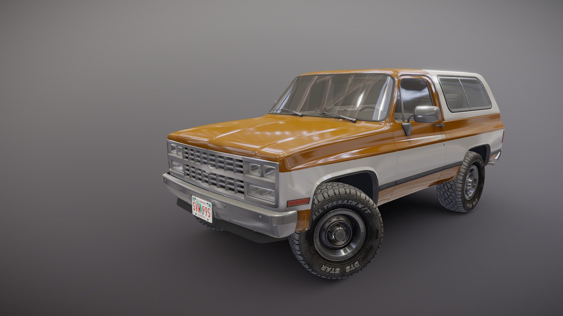 80s offroad car - Buy Royalty Free 3D model by Veaceslav Condraciuc (@FLED)  [015a497]