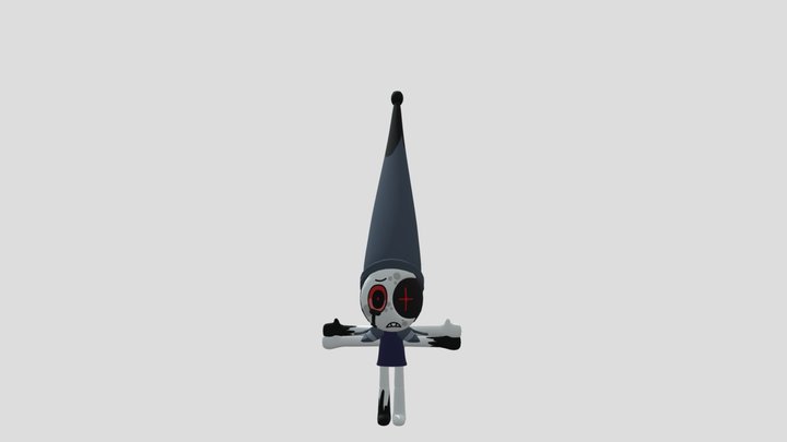 twisted astro and skin 3D Model