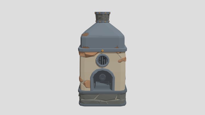 Lowpoly Furnace