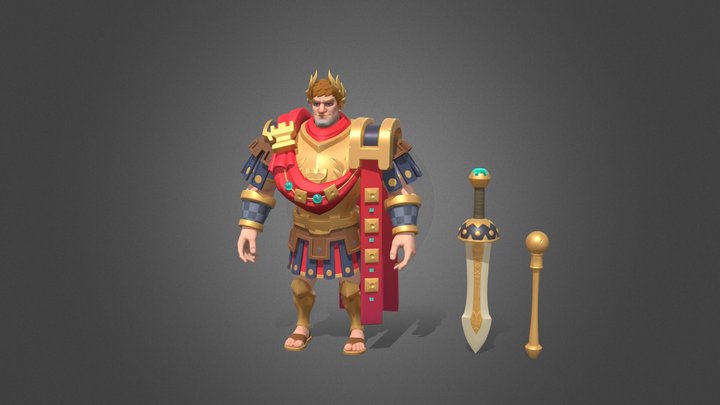 Caesar 3D Model