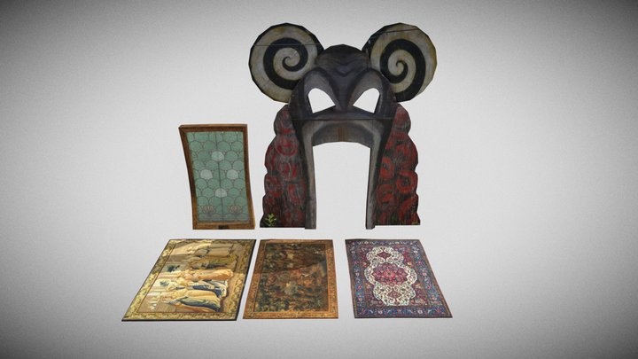 PSX Decor & Horror Assets – Free 3D Model STL