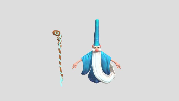 Wizard 3D Model