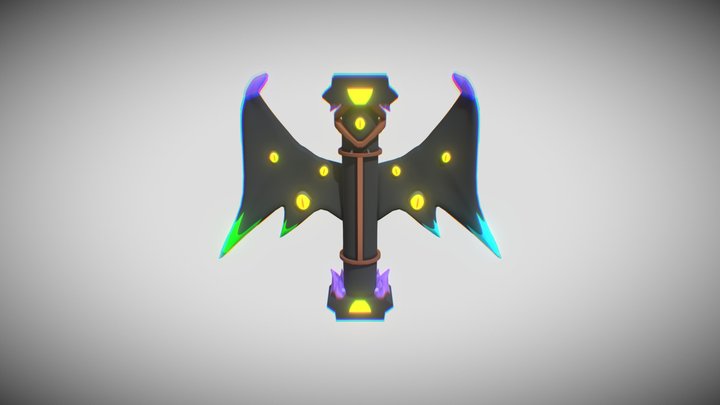 Randi Fantasy Pillar 3D Model