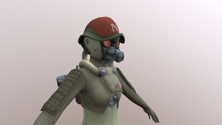 Numbers 3D Model