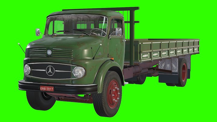 Mercedes Benz 1111 3D Model