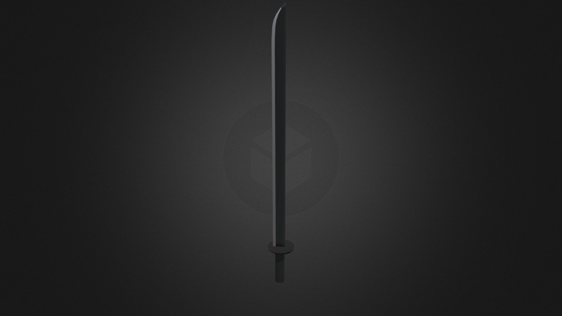 katana — Sketchfab embed 3D viewer