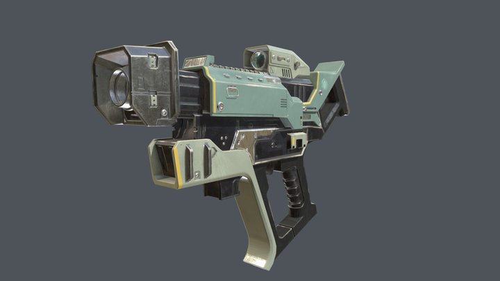 Engineers Gun 3D Model