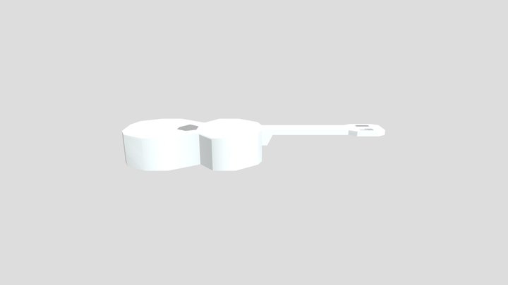 5th Day Guitar 3D Model