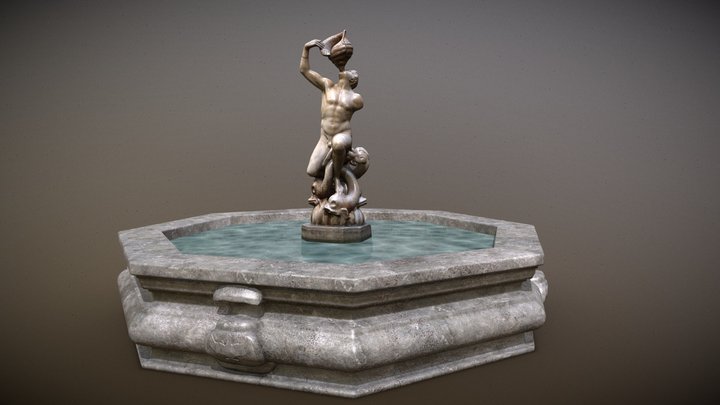 Fontana Museo Archeologico Regionale A.Salinas 3D Model
