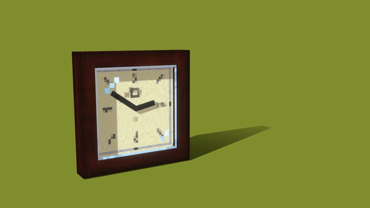 Wall clock 3D Model
