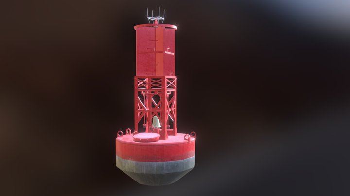 Ocean Buoy 3D Model