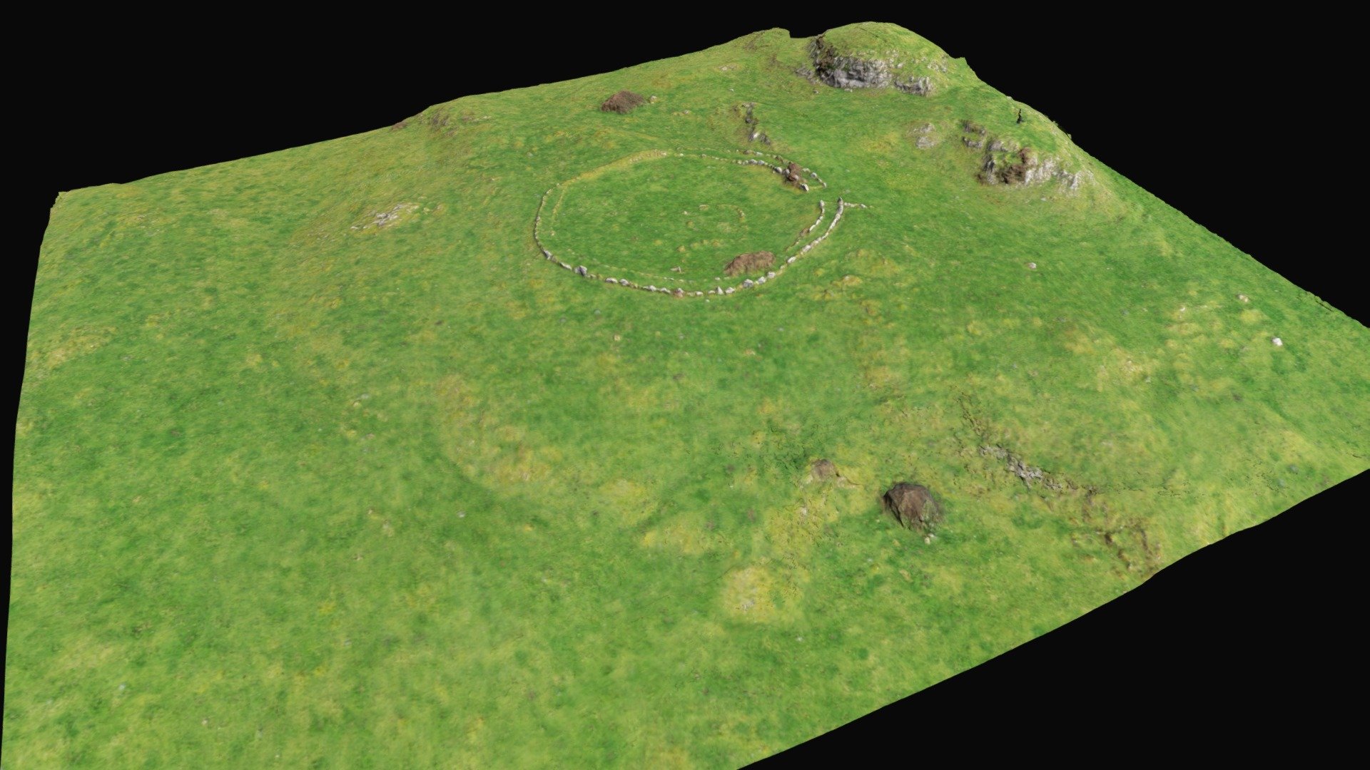 Knockadoon Kerbed Enclosure Landscape - Download Free 3D model by ...