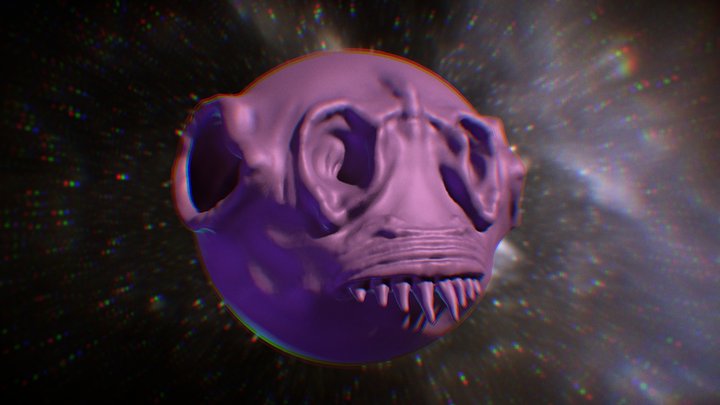 Ball Alien 01 (sketch) 3D Model