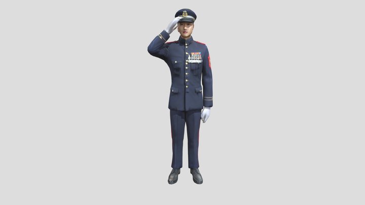 Victorian Empire Soldier 8 3D Model