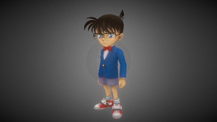 Detective Conan 3D Model
