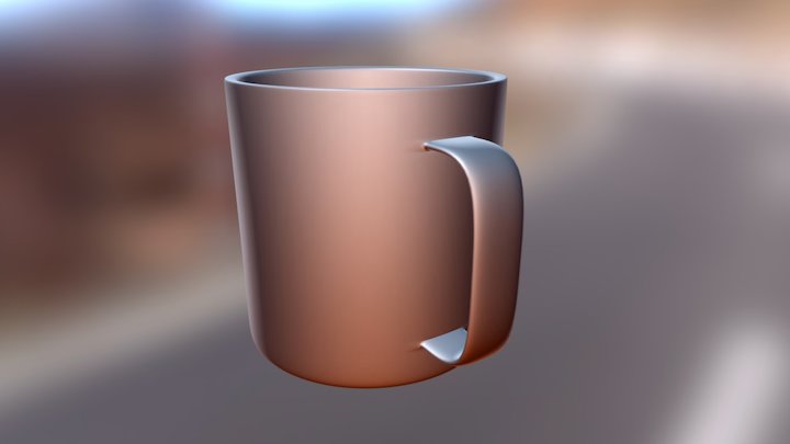 Simple Mug 3D Model