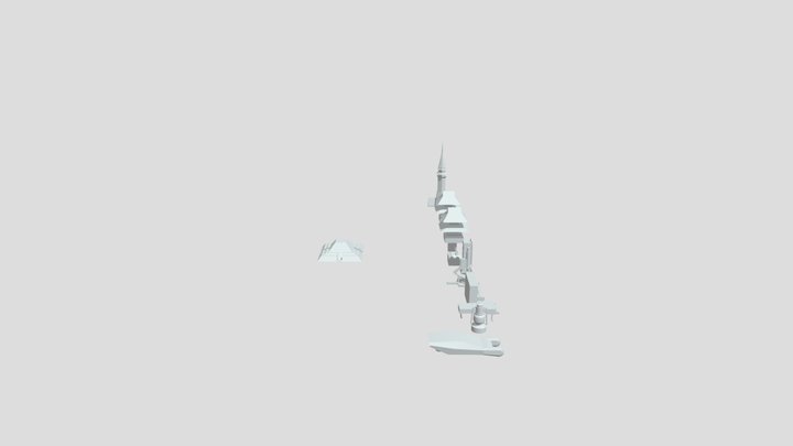[HW XYZ School DraftPunk 4] Blocking 3D Model