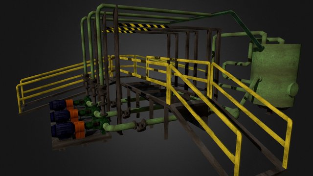 Ramp Model 3D Model