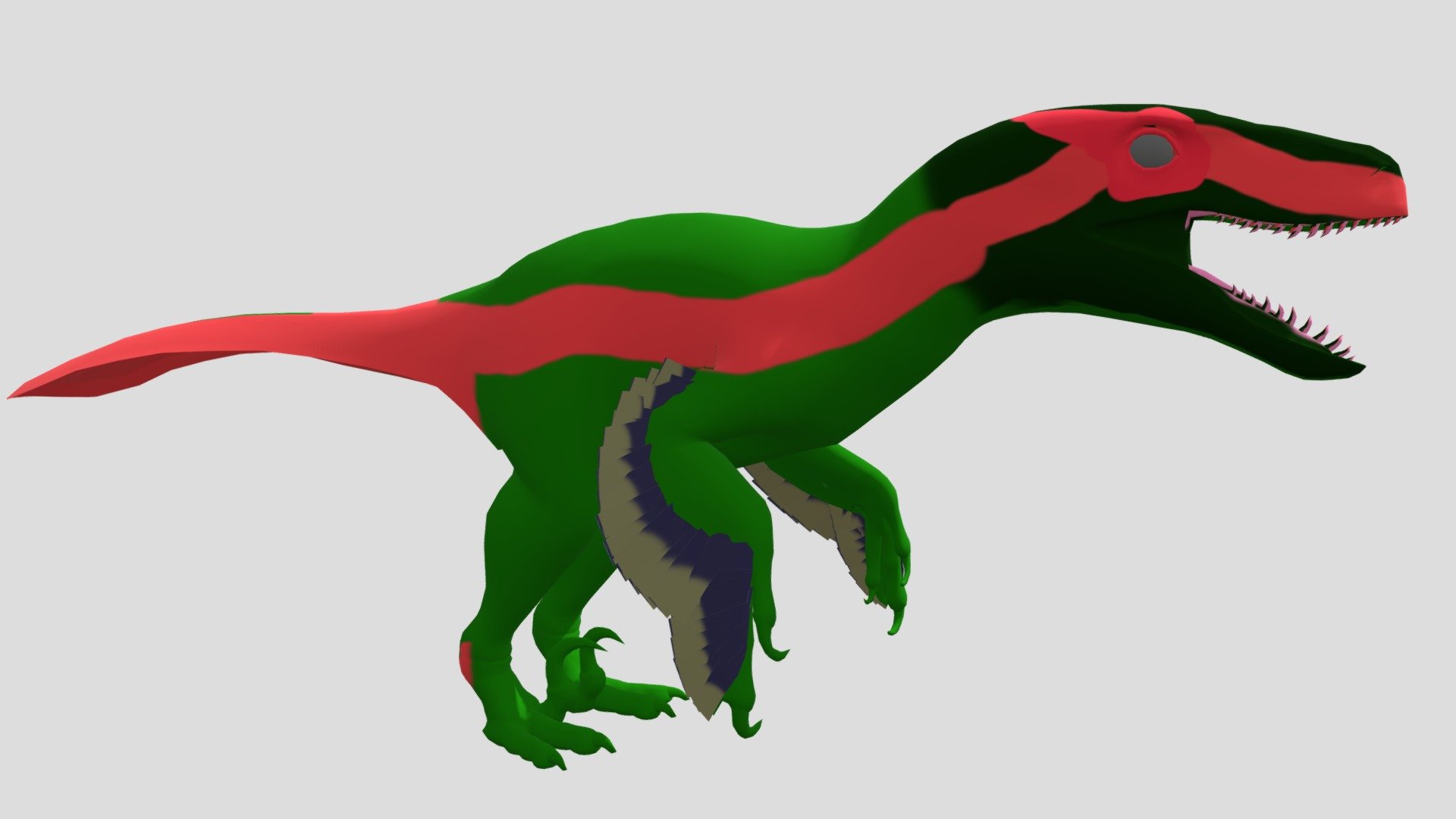 Utahraptor — Sketchfab embed 3D viewer