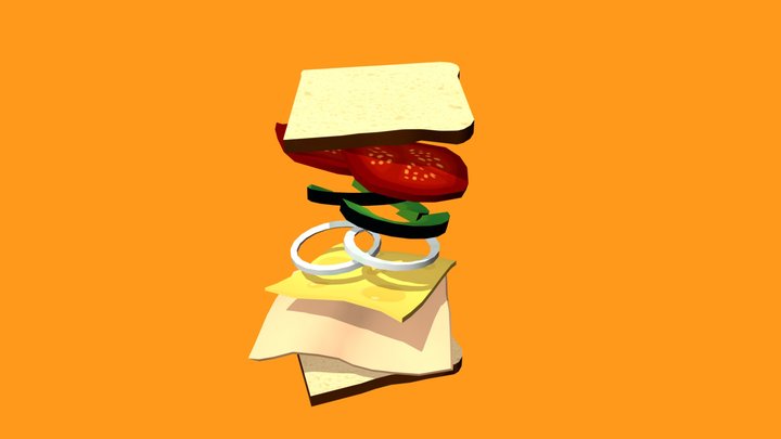 ¡Sandwich! 3D Model