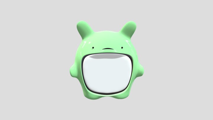 Green Ceramic 3D Model