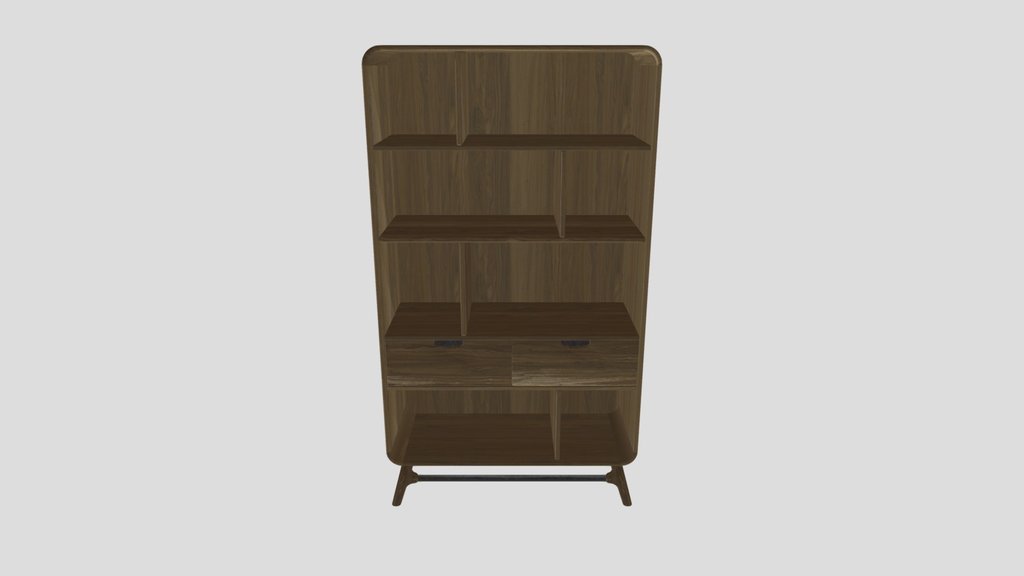 Oak Booklshelf