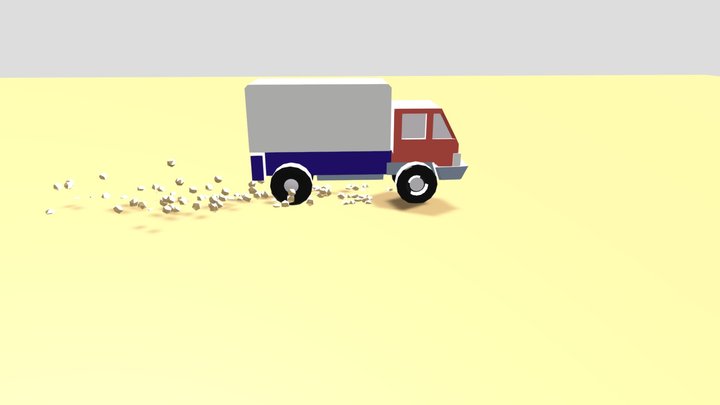 Proj2 - Moving Truck 3D Model