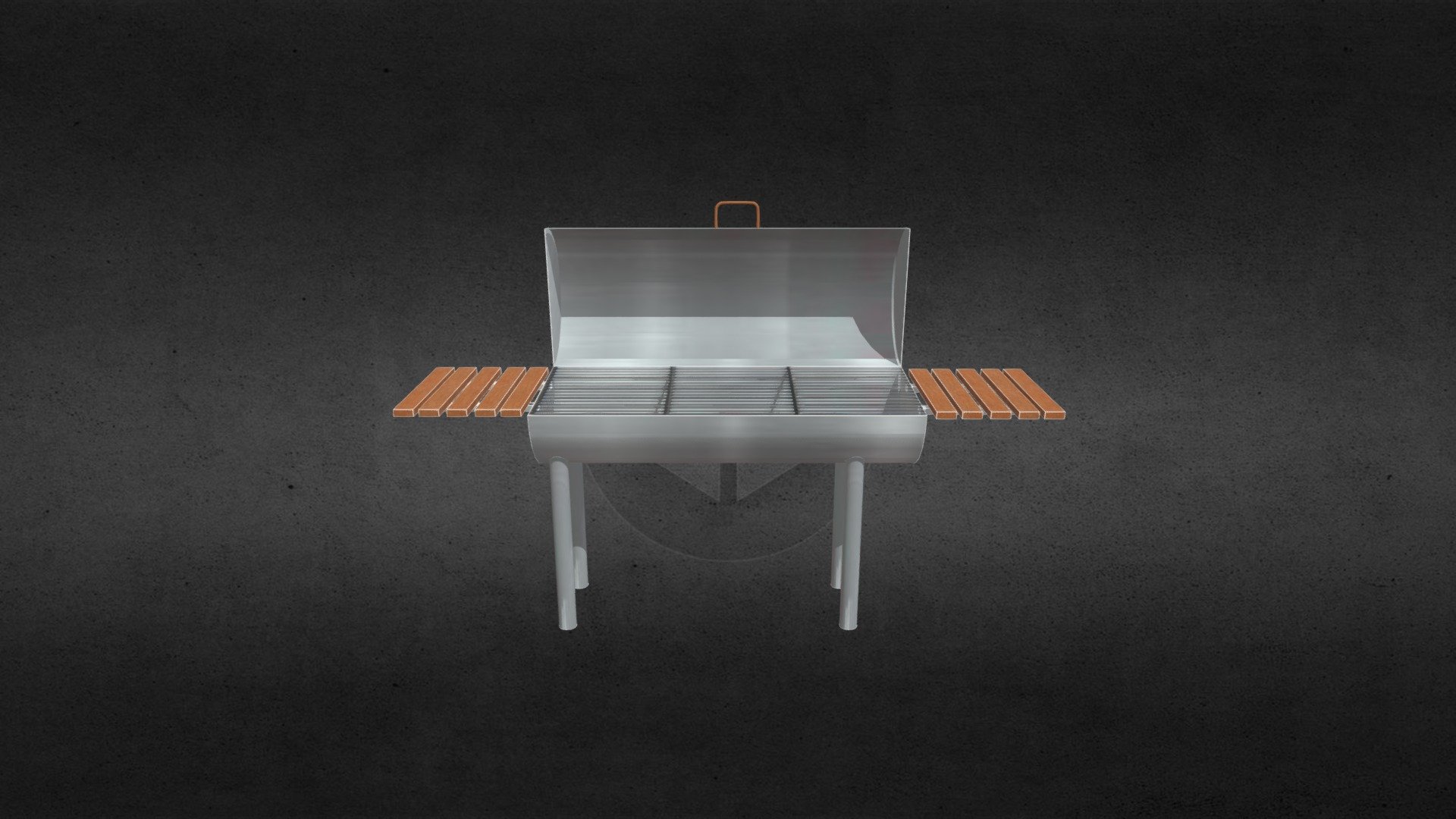 Outdoor Grill Download Free 3D model by shirlanne [016c963] Sketchfab
