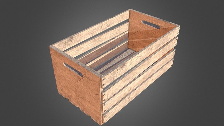 Crate #2 - Alvaro 3D Model