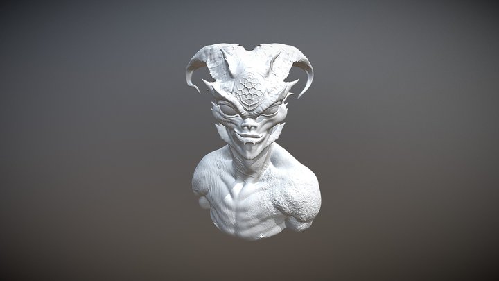 My Alien From Hell 3D Model