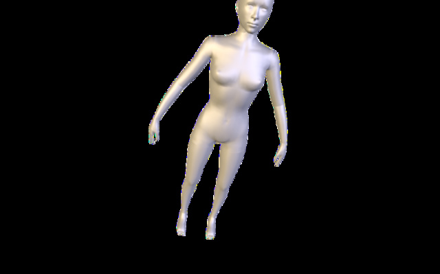 Female basemesh 3D Model
