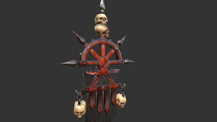 WH_Spacewolf_Kanak Scene assets 3D Model