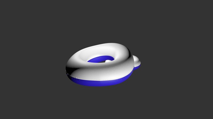 Floater Keyshot 3D Model
