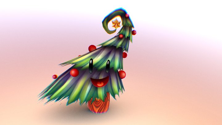 Christmas Tree #2 3D Model