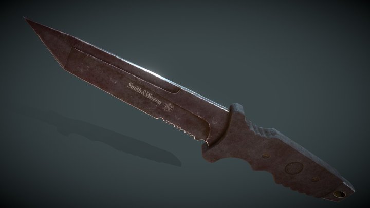 Smith & Wesson SW7 3D Model