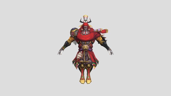Dissidia 012 Duodecim Final Fantasy - Gilgamesh 3D Model