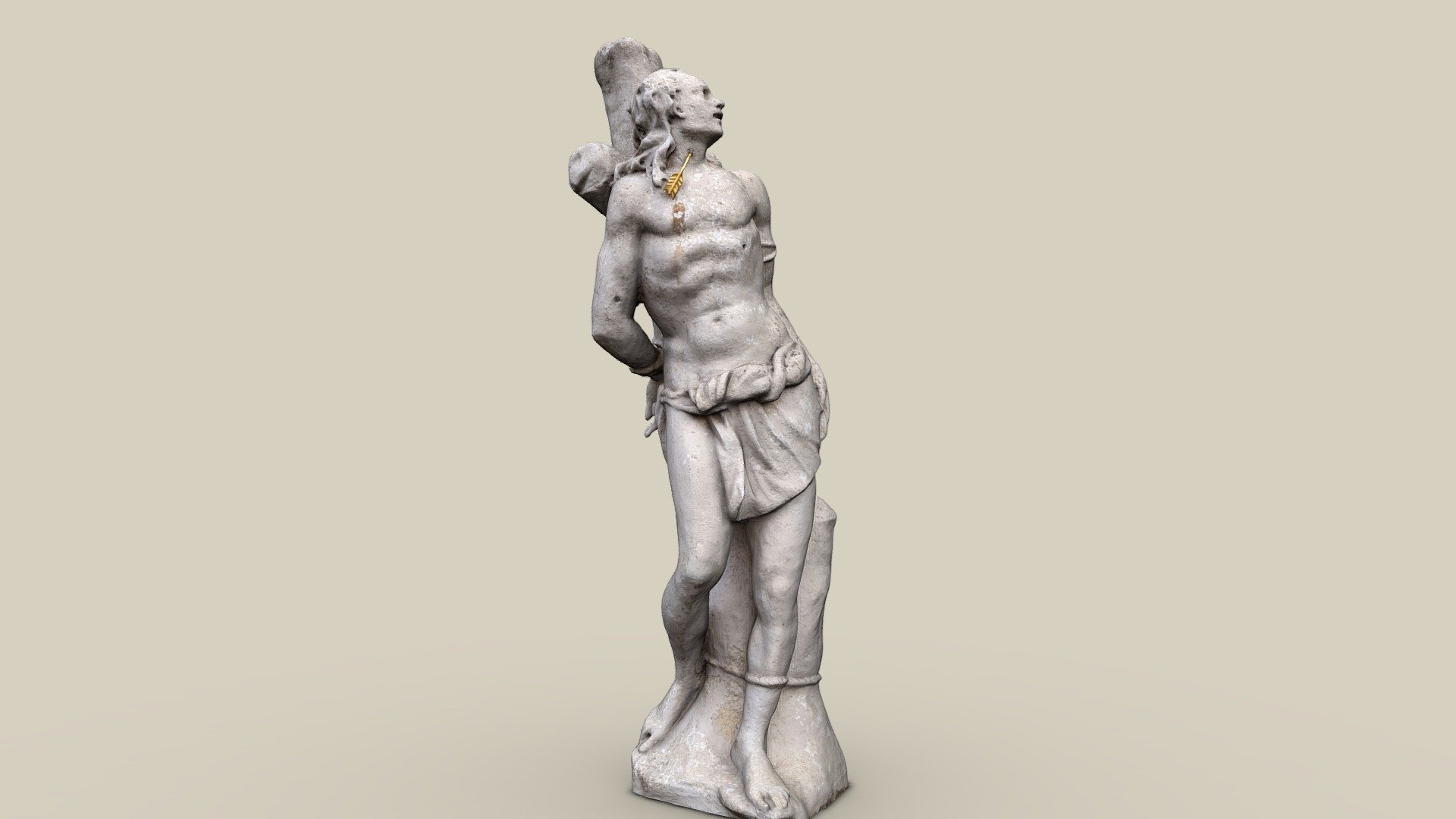 Hl. Sebastian — Sketchfab embed 3D viewer