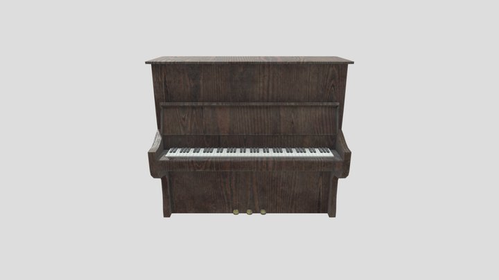 Black Hat Bandits - Piano 3D Model