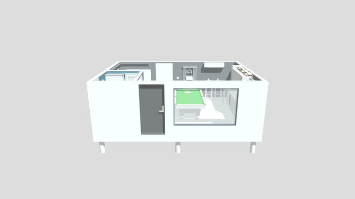 GameRoom 3D Model