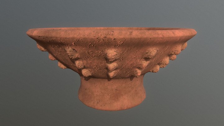 Incensario-Tipo Oxkutzcab Aplicado 3D Model