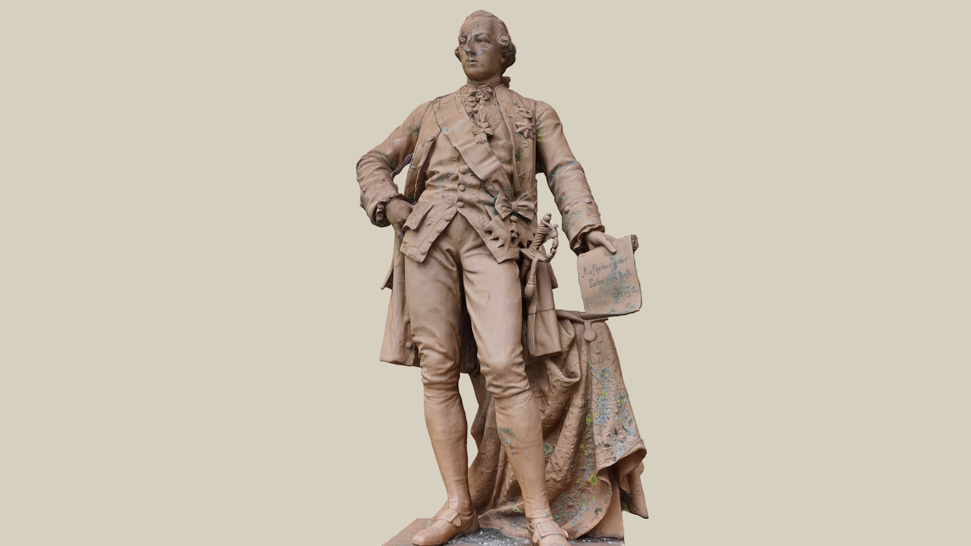 Kaiser Josef II. — Sketchfab embed 3D viewer