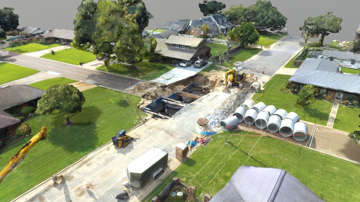 Vidalia Sinkhole - Updated 08-31-2025 3D Model
