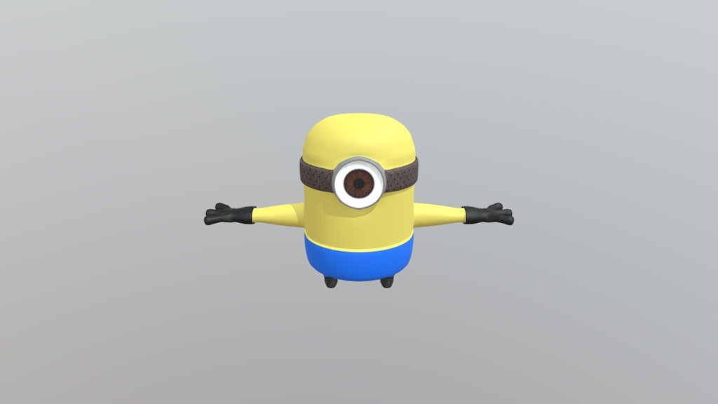 Minion - 3D model by Growner28 [017644f] - Sketchfab