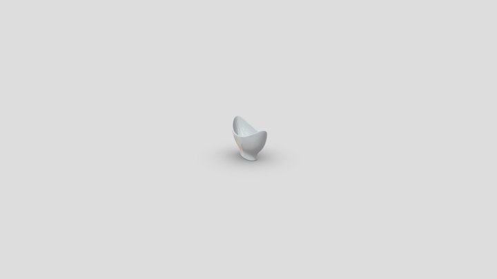 Contemporary - Miniature - Coppetta Ovale 3D Model