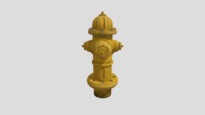 gidrant_LOW3 3D Model